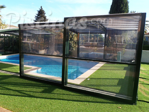 Cubiertas policarbonato piscina