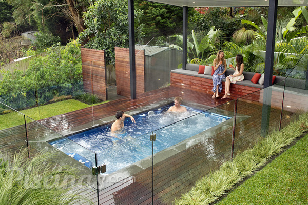 Swimspa, una combinación de piscina y spa