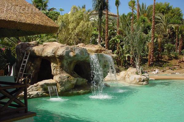 Cascadas para piscina 