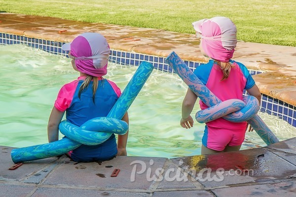 La seguridad en la piscina