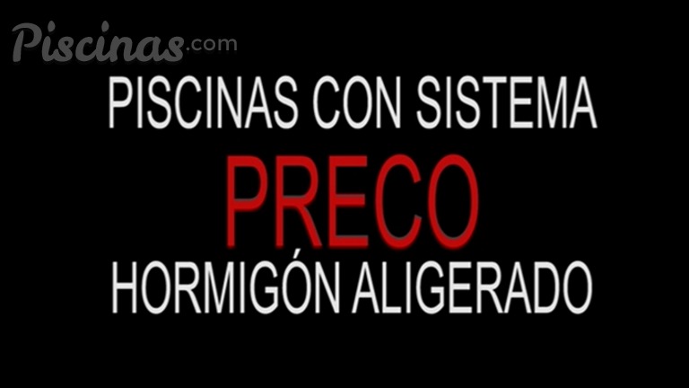 Piscinas Modulares de hormigón aligerado Sistema Preco* Classic