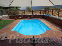 Piscina de poliéster
