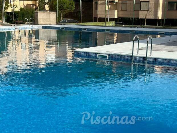 Rehabilitación de piscina con lámina armada