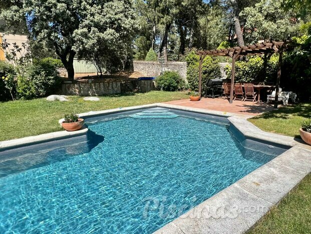 Rehabilitación de piscina con lámina armada