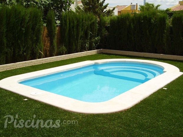 Piscina de fibra