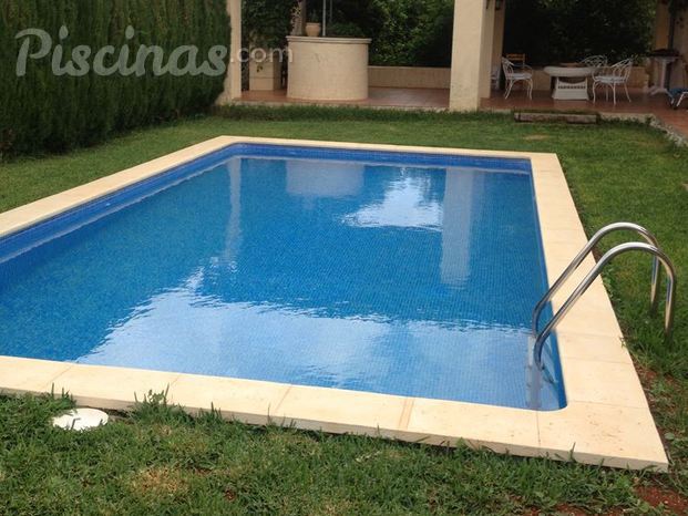 Piscina completada