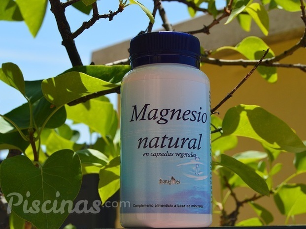Magnesio natural en capsulas vegetales, producto vegano