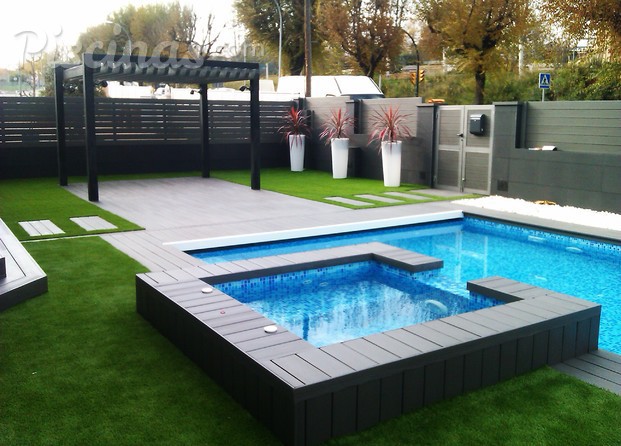 Piscina de obra en Parets del Vallès