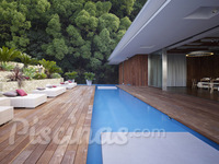 Piscina de obra en Sant Cugat del Vallès