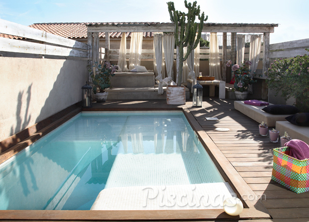 Piscina de obra en Manresa