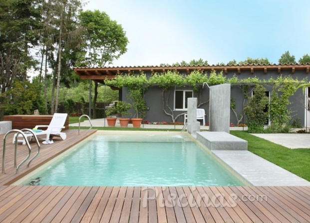 Piscina de obra en Barcelona