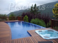 Piscina en el Montseny