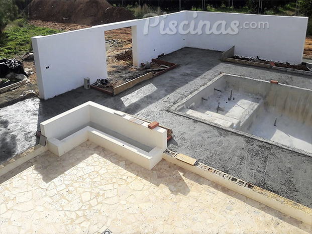 Terminado la piscina