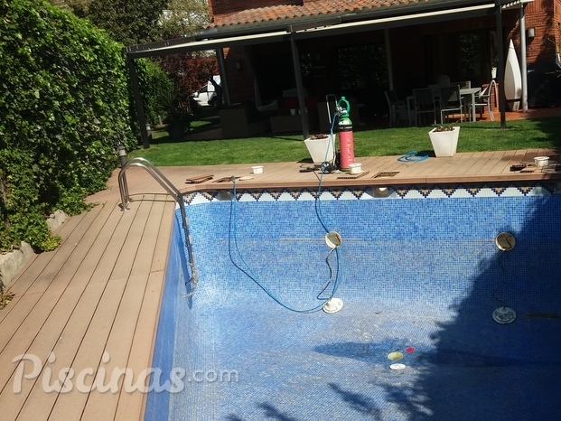 comprobación de circuitos de piscina 