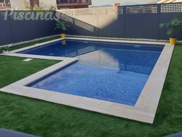 Piscina en terraza