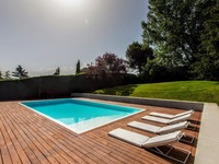 Piscina Desbordante Perimetral Vivienda Unifamiliar