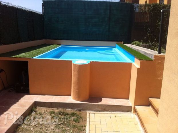 Piscina de poliéster para superficies