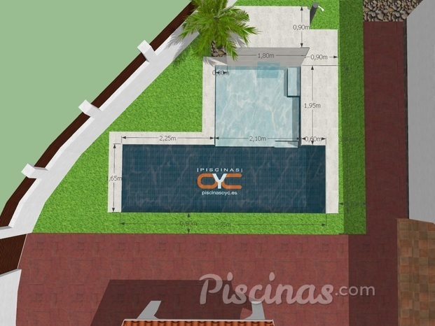 Diseño de piscina