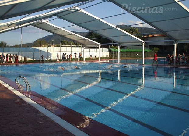 Cubierta piscina Municipa