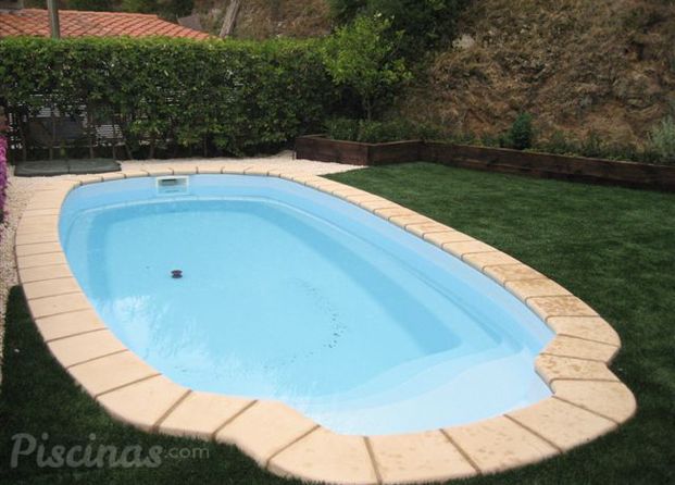 Piscina de fibra