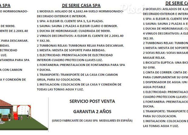 Serie casas spa