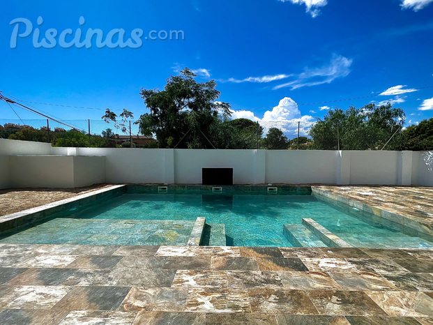 Piscina 9x6 Azulejos