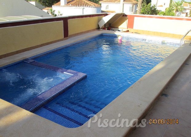 Piscina 7x4m en La Zenia