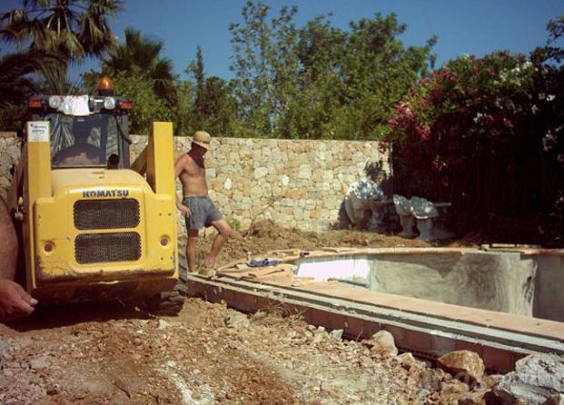 Construcción piscina